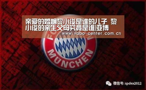 亲爱的婚姻黎小俊是谁的儿子 黎小俊的亲生父母究竟是谁|亚博